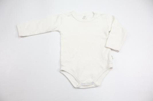 Bodysuit fra Basic U - Størrelse 68 - Hvid