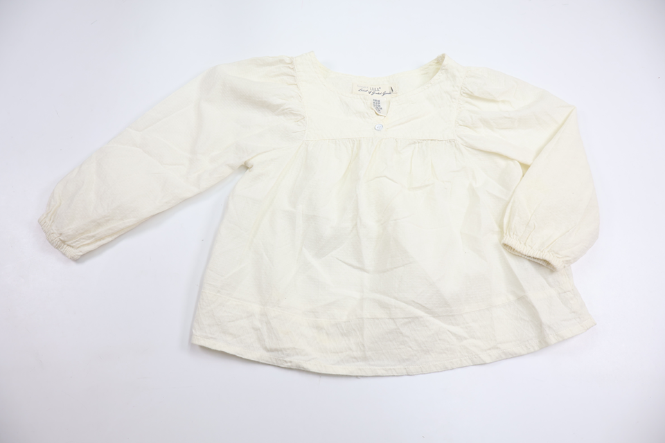 Bluse fra H&M - Størrelse 98 - Råhvid