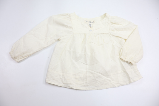 Bluse fra H&M - Størrelse 98 - Råhvid