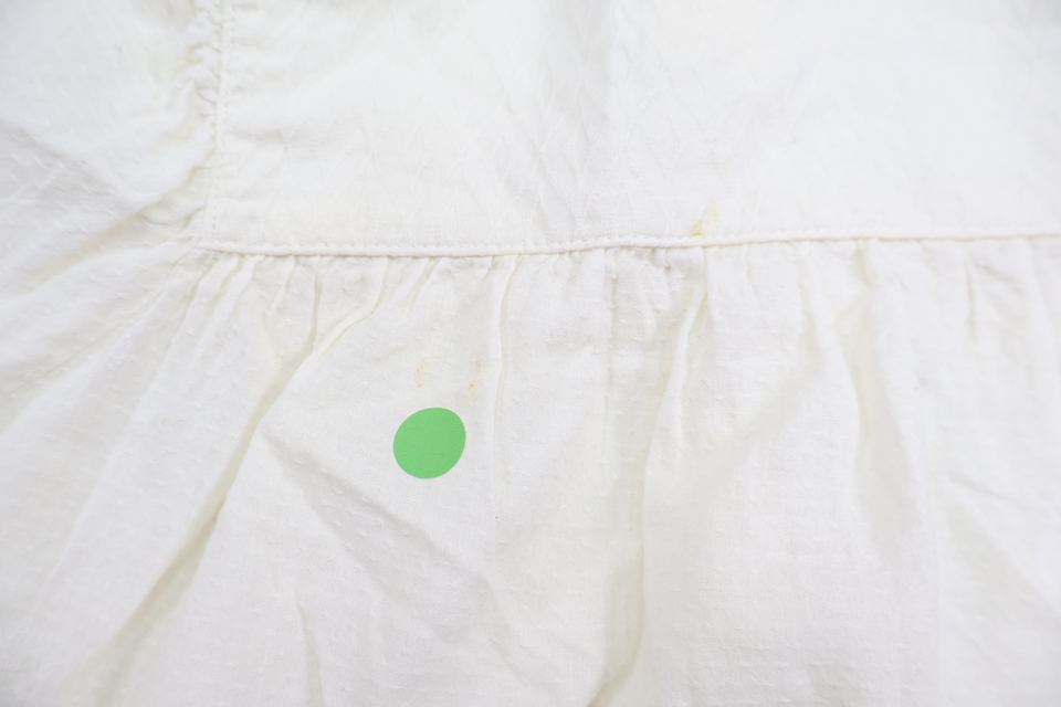 Bluse fra H&M - Størrelse 98 - Råhvid