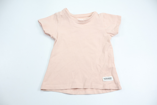 T-shirt fra Lager 157 - Størrelse 100 - Lyserød