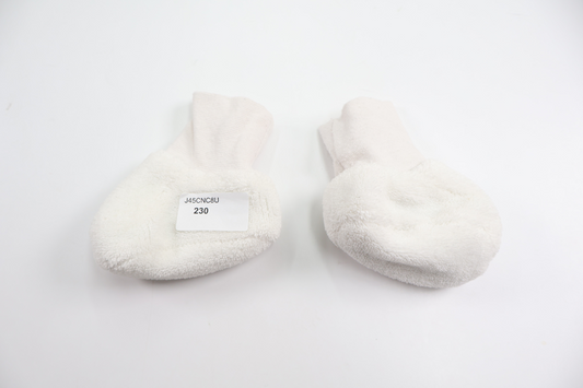 Fleece-sutter fra Ukendt - Størrelse 56/62 - Hvid
