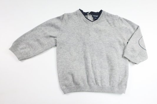 Strikket sweater fra Kiabi - Størrelse 68/74 - Grå