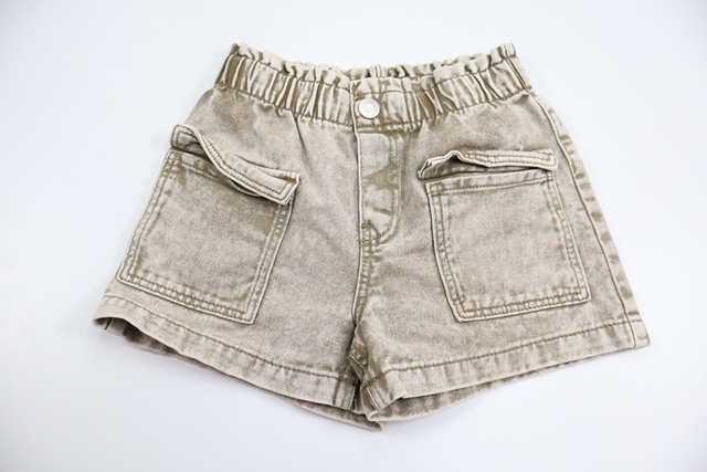 Jeansshorts fra H&M - Størrelse 116 - Beige