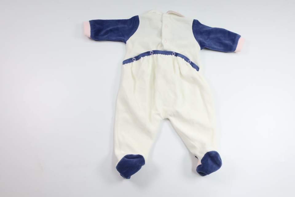 Fleece Looney Tunes pyjamas fra Bimbus - Størrelse 56 - Hvid