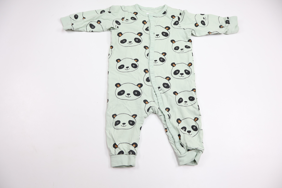 Pyjamas med pandor från H&M - Storlek 68 - Blå