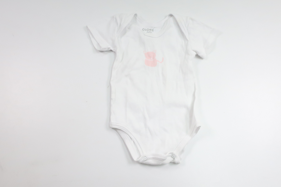 Bodysuit fra Glorius - Størrelse 56/62 - Hvid