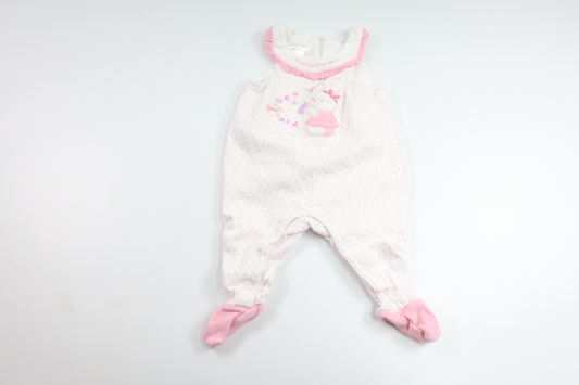 Heldragt fra Prenatal - Størrelse 62 - Hvid