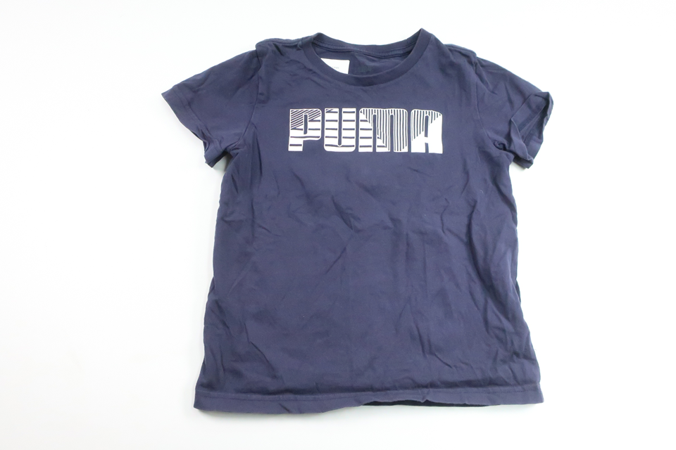 T-shirt fra Puma - Størrelse 116/122 - Marineblå