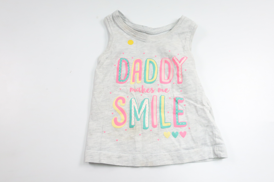 Tanktop fra Primark - Størrelse 80 - Grå