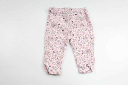 Blomstrede bukser fra Calvin Klein - Størrelse 56 - Pink