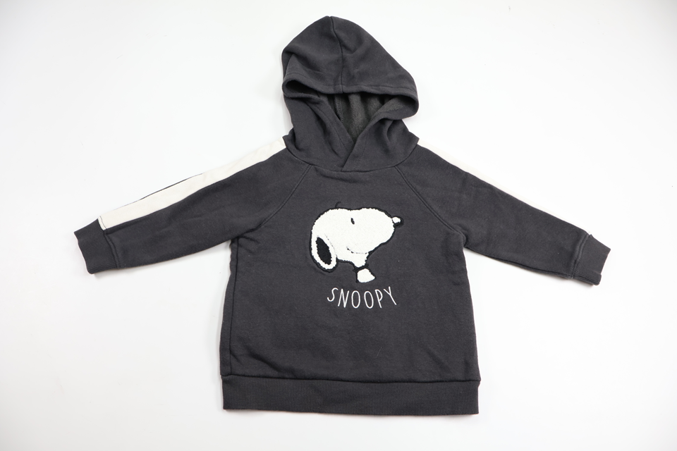 Huvtröja med Snobben från H&M - Storlek 74 - Grå
