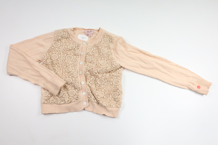 Cardigan fra Noa Noa Miniature - Størrelse 116 - Lyserød