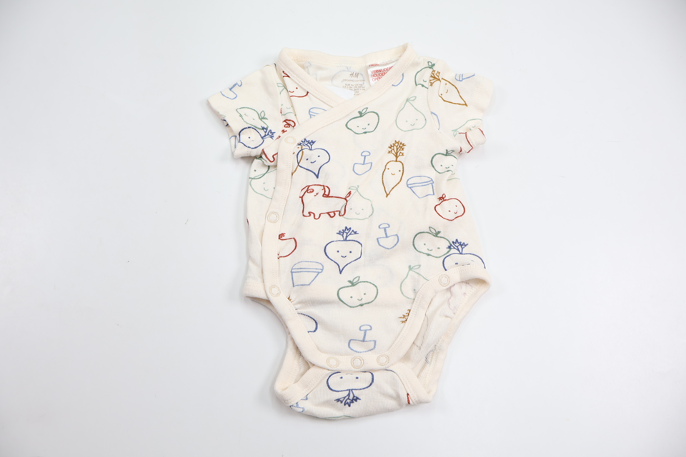 Omlottbody från H&M - Storlek 56 - Benvit