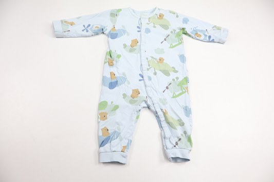 Pyjamas från H&M - Storlek 68/74 - Blå