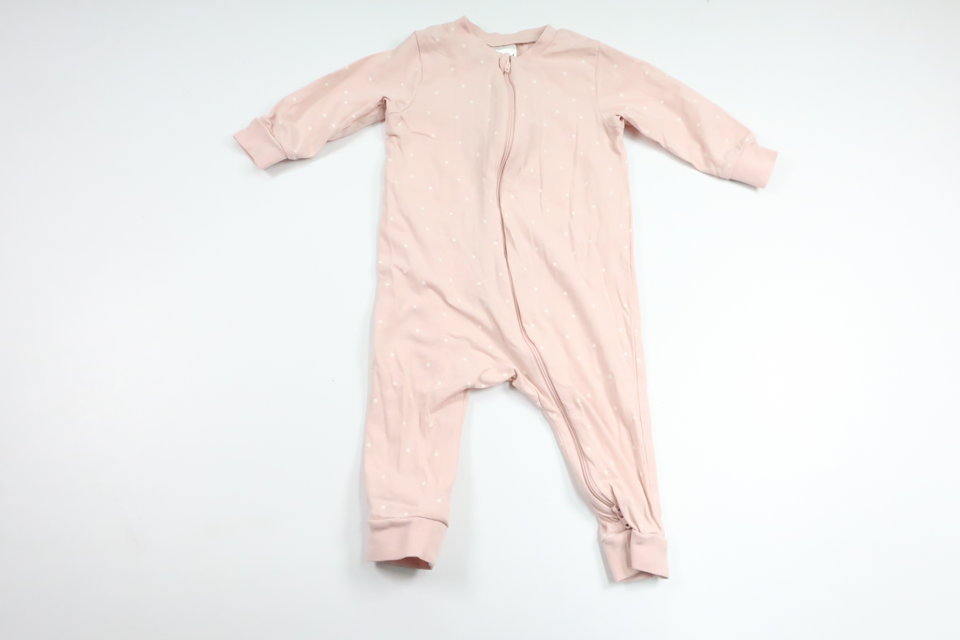 Pyjamas med kaniner fra Kappahl - Størrelse 68 - Lyserød