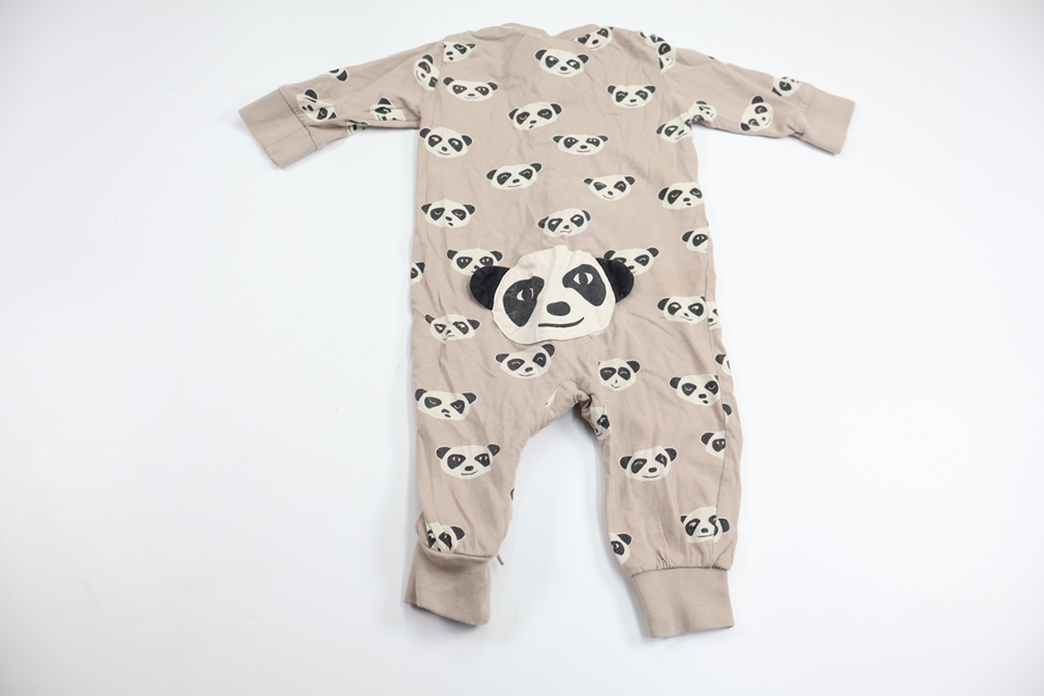 Pyjamas med pandor från Lindex - Storlek 68 - Beige