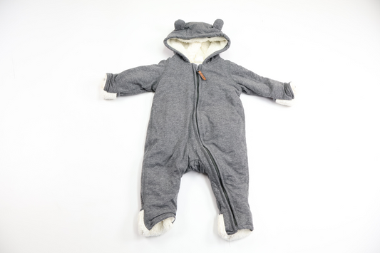 Pilefodrad overall från H&M - Storlek 56 - Grå