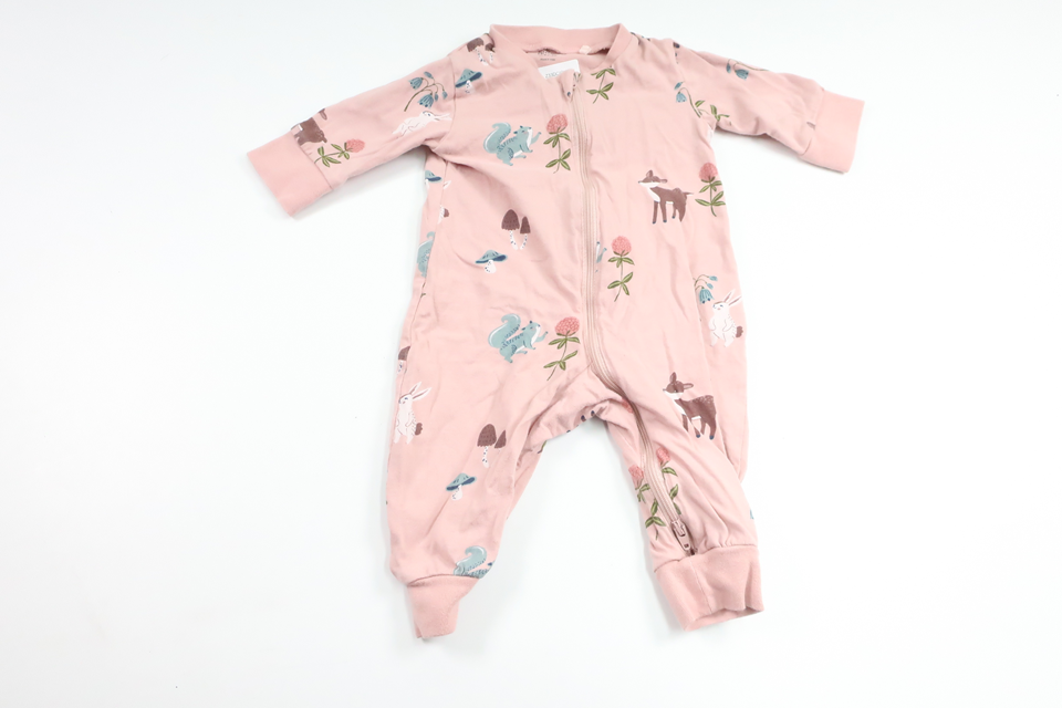 Pyjamas fra Lindex - Størrelse 56 - Lyserød