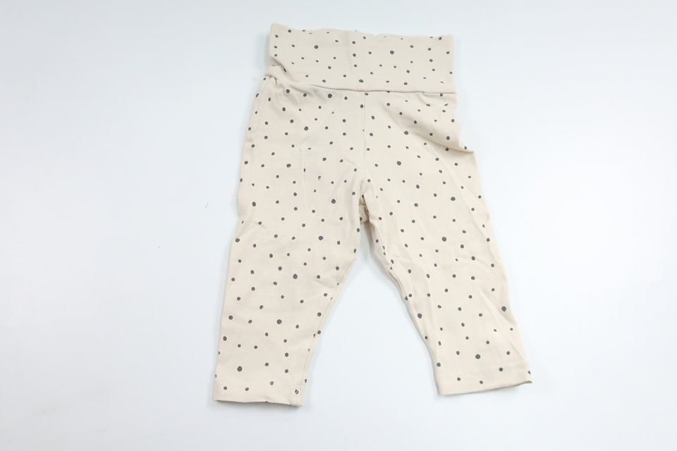 Prikkede bukser fra Lindex - Størrelse 62 - Beige