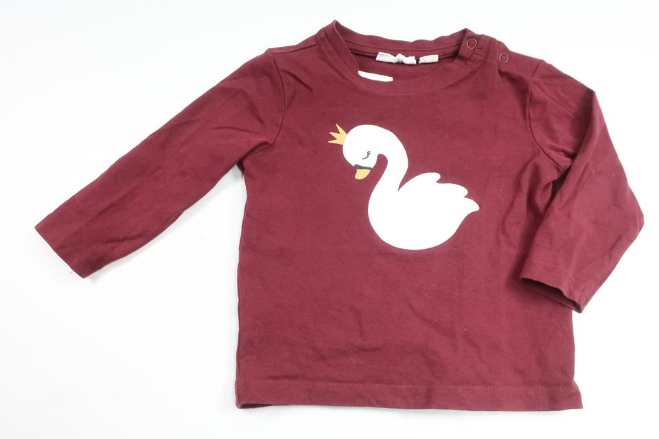 Sweater fra Wai Wai - Størrelse 74 - Bordeauxrød