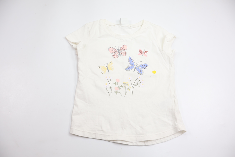 T-shirt från Lindex - Storlek 110 - Vit