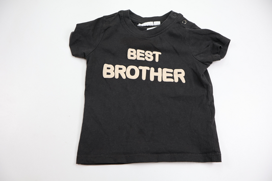 T-shirt "Best Brother" från Wai Wai - Storlek 80 - Grå