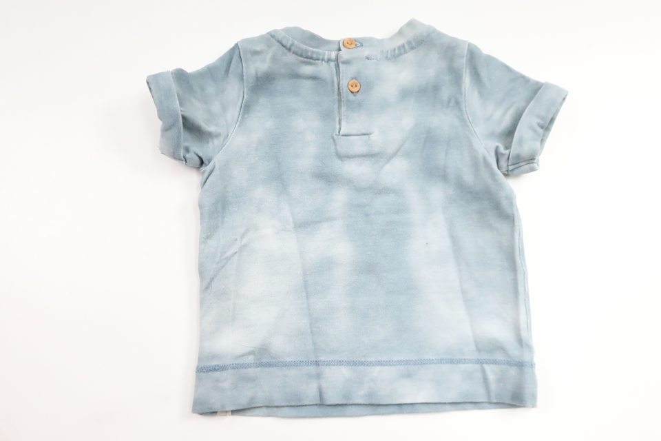 T-shirt med Mrs. Mighetto fra H&M - Størrelse 62 - Blå