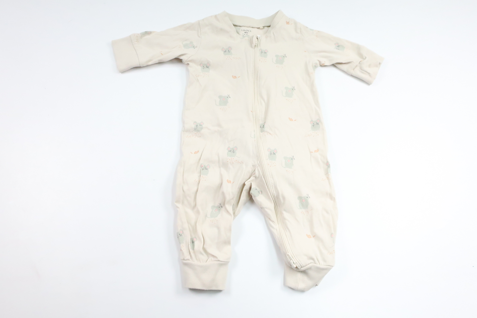 Pyjamas fra Lindex - Størrelse 56 - Beige