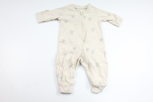 Pyjamas fra Lindex - Størrelse 56 - Beige