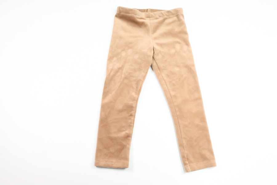 Fleecebukser fra H&M - Størrelse 110 - Beige