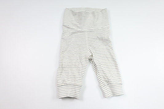 Stribede bukser fra H&M - Størrelse 62 - Off-white
