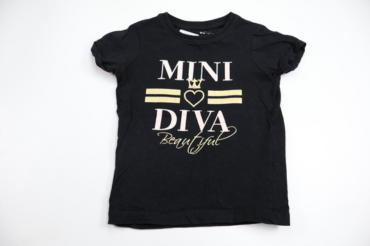 T-shirt från Sweet Me - Storlek 98/104 - Svart