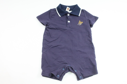 Heldragt fra Cozy Club - Størrelse 74/80 - Marineblå