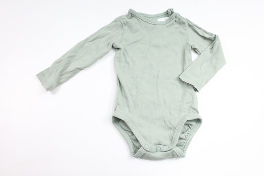 Bodysuit fra H&M - Størrelse 74 - Grøn