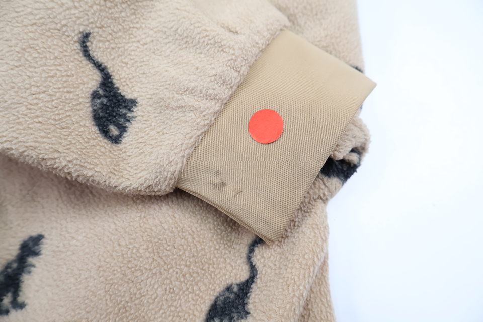 Fleecejacka från H&M - Storlek 122/128 - Beige
