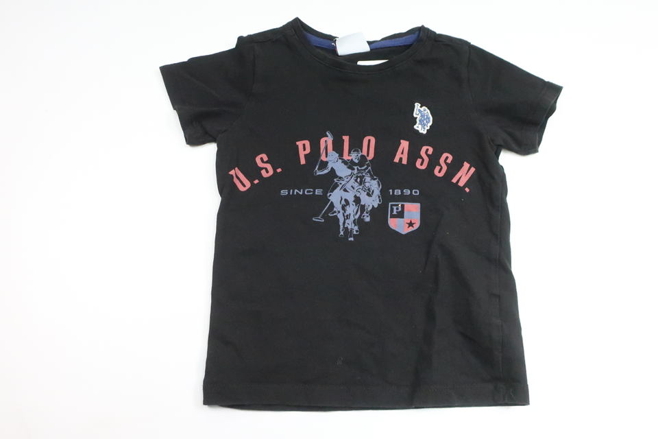 T-shirt fra US Polo Assn - Størrelse 98/104 - Sort