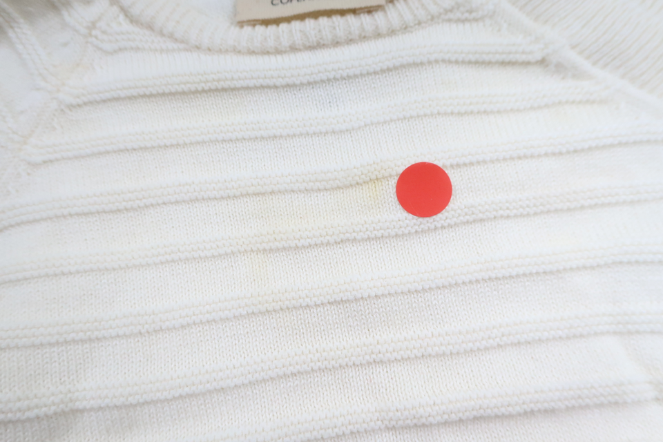 Strikket sweater fra MarMar Copenhagen - Størrelse 62 - Off-white