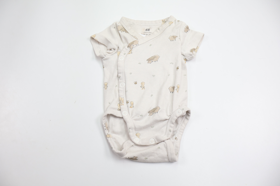 Omlottbody från H&M - Storlek 56 - Benvit