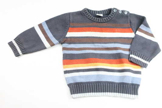 Strikket cardigan fra FIX by Lindex - Størrelse 80 - Blå