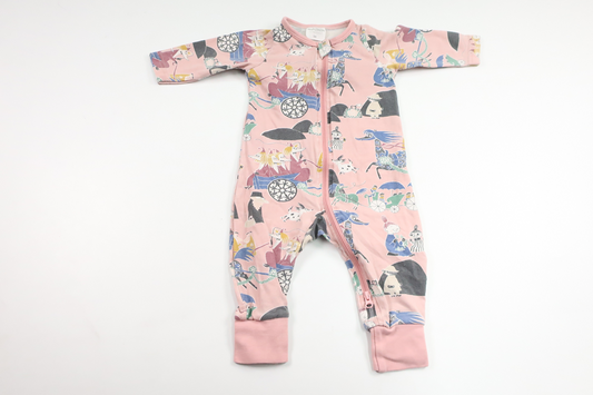 Pyjamas fra Mumien af ​​Martinex - Størrelse 56 - Lyserød