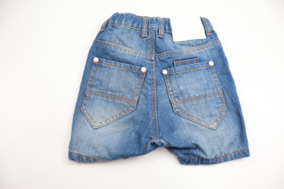 Jeansshorts fra Rebus Jeans - Størrelse 98 - Denim