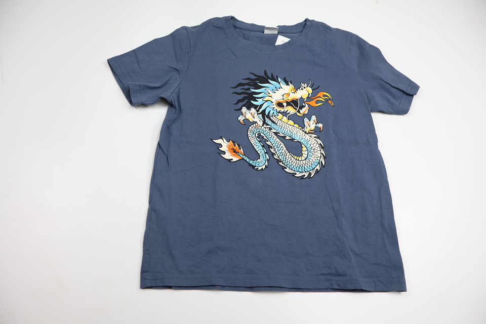 T-shirt fra Lindex - Størrelse 134/140 - Blå