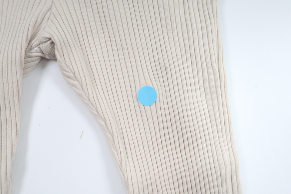 Ribbede bukser fra Lindex - Størrelse 74 - Off-white