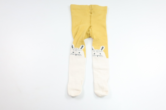 Strømpebukser fra Lindex - Størrelse 62/68 - Gul