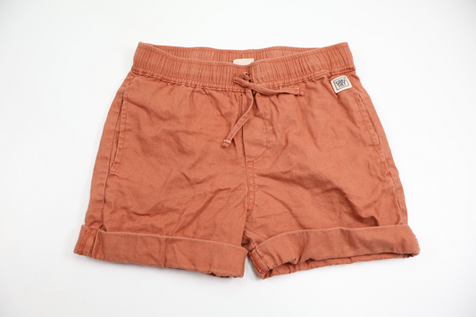 Shorts i linnemix från SRNHLT - Storlek 116 - Brun