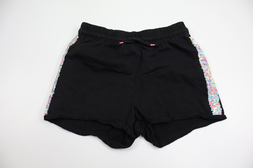 Shorts med paljetter från H&M - Storlek 128 - Svart