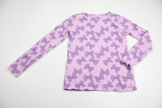 Tröja med rosetter från H&M - Storlek 134/140 - Lila