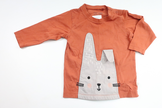 Sweater fra Lindex - Størrelse 74 - Brun