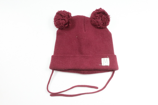 Hue med kvast fra Lindex - Størrelse 40/42 - Bordeauxrød